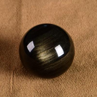 China China Robin Crystal Wholesale Gold Sheen Obsidian stone for home decoration for sale