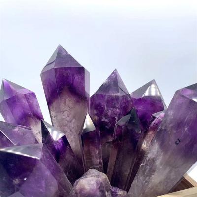 China China Top Selling Color Magic Amethyst Crystal Scepter For Spiritual Healing and Mediation for sale