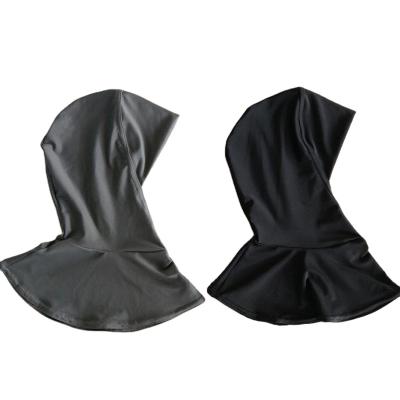 China Custom Made Stretch Nylon Muslim Women Spandex Private Label Hijab Swim Caps Islamic Turban for sale