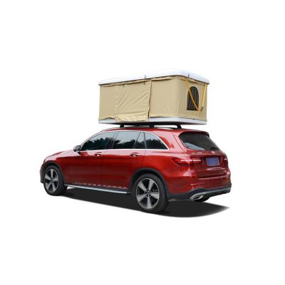 China Diagonal tying type hardtop tents car roof tent box suv wholesale outdoor camping top tent for outdoor for sale