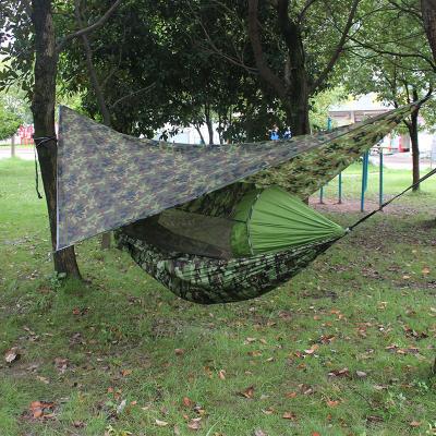 China Portable Waterproof Mosquito Proof Sokeface Anti-mosquito Hammock Bed Canopy 210T Anti-ultraviolet Hammock Canopy for sale