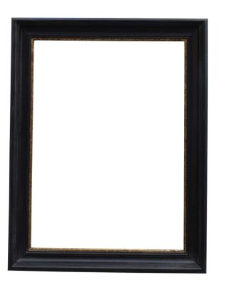 China Classic Classic Style Square Living Room Hanging Decorative Rusty Black With Gold Frame With Flat Mirrors Decor Wall Customized for sale