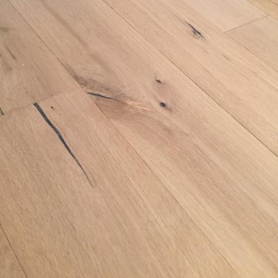 China Modern High Quality Natural European Hardwood Grade AB Wood Flooring White Oak for sale