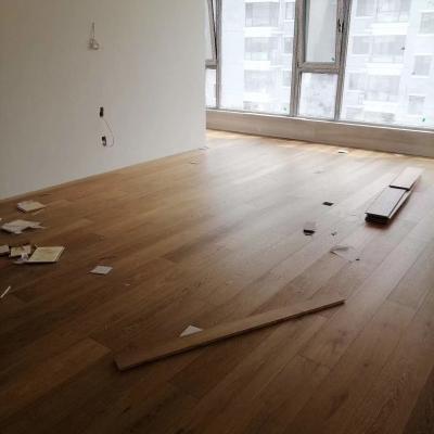 China Industrial High Quality AB Grade Flooring Natural 3 Layers Solid Wood Wood Flooring for sale