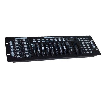 China Cheap and simple controller DJ Operator Desk, stage party disco lighting operation dmx 192 console 48*7*13.5cm for sale