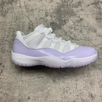 China Fashion\Comfortable\Durable\Aj11 Retro Purple White Casual Sneakers High Quality Breathable\Flexible Basketball Fashion Mens Ladies Shoes for sale