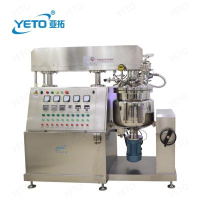 China Factory Installing Vacuum Emulsifier Stainless Steel Body Cream Liquid Homogenizer Mixer Tank Machine Price for sale