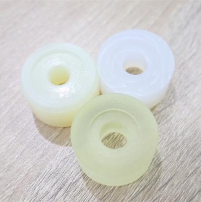 China YETO Automatic Food Tabletop Machine PU PP Wheels Capping Spare Parts Stand Up Wear Roller Rubber Wheels for sale