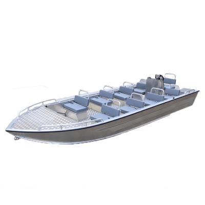 China Kinocean Watertight Aluminum Hull 6m Catamaran Aluminum Passenger Boat for sale