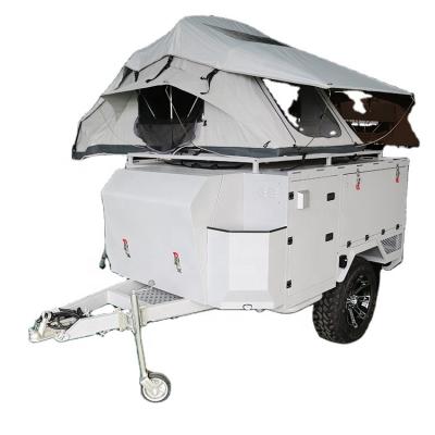 China Travel Trailer EcoCampor Independent Suspension Small Off Road Camping Trailer for sale