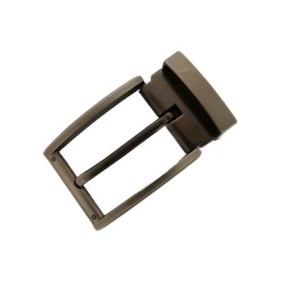 China Reversible Belt Pin Buckle High Guality Pin Buckle 35MM Gold Nickel Plating Zinc Alloy Clip for sale