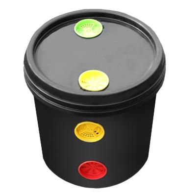 China Bee farm factory directly supply 10 liter black bee barrel which is very popular in China for sale