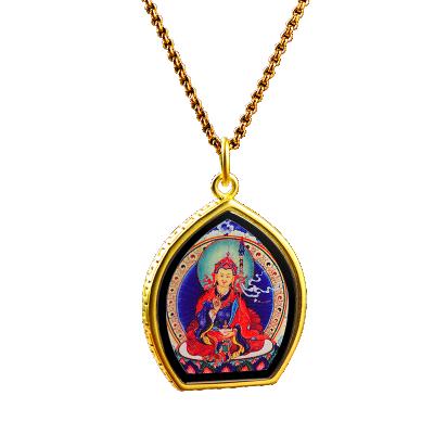 China CLASSIC Two Sided Custom Photo Pendant 18k Gold Plated Picture Necklace for sale