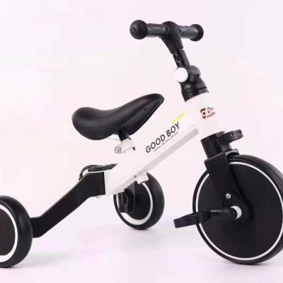 China Hot Selling Popular Children's Manual Ride On Bike Colorful Permit Kids Tricycle Balance Bike For Kids Tricycle Kids Baby for sale