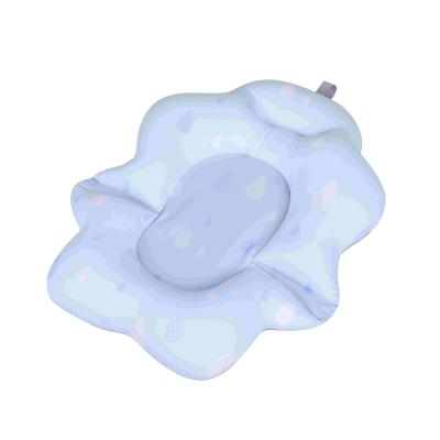 China Cloud Shape Soft Tub Baby Bath Pillow Newborn Bath Cushion for sale