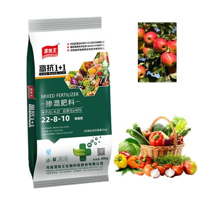 China Agricultura Planta Ácido fúlvico Algas marinas Ácido húmico Fertilizante orgánico granular en venta