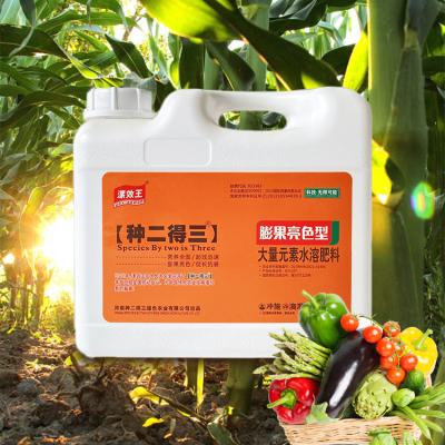 China Blend NPK 20-20-20 Water Soluble Liquid Fertilizer Promoting Fruit Development en venta