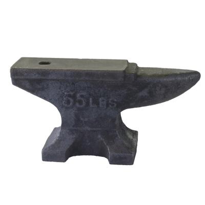 China Factory Price Metal Forging 55 Pound Iron Casting Steel Anvil For All Kinds Metal Parts Processing for sale