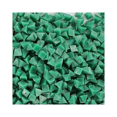 China Ideal Media For Vibrator/Metal Rocker Arm Online Wholesale Green Rocker Arm Deburring Polishing Plastic Resin Media Grinding Abrasive for sale