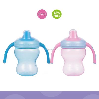 China BPA Free 6oz /180ml PP Baby Training Cup With Soft Sucker for sale