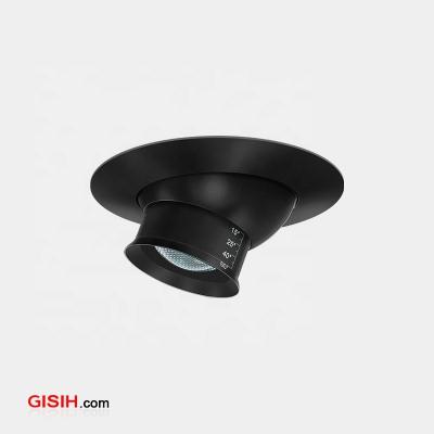 China 3000-6000K Multi-angle Spotlight 6W Modern Silver Recessed Black LED Ceilinglight (LC8205S) (LC8205S) for sale