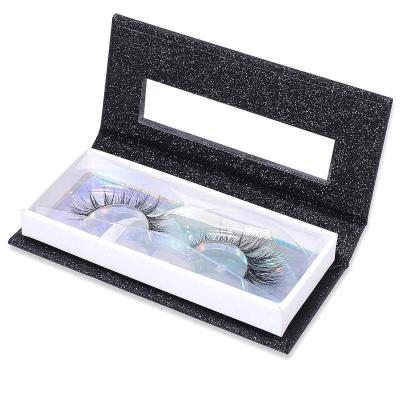 China Natural Soft Eyelash OEM ODM Fluffy Fake Mink Eye Lashes Wholesale False Eyelashes Boxes Lashes for sale