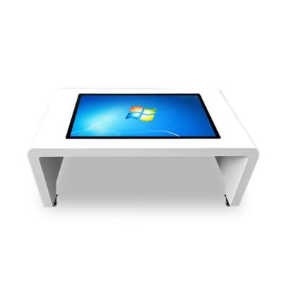 China Cold Rolled Steel Plate Hardware Professional Selling 65 Inch Touch Screen Interactive Smart Coffee Table for sale