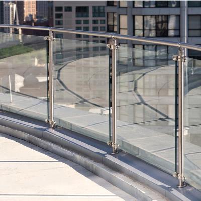 China Railing post stainless steel 304/316SS/PVC/Solid Wood/aluminum Handrail Materials for sale