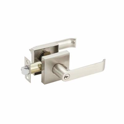 China Zinc Alloy Heavy Duty Bathroom Lock , Lever Lock , Door Lock Set A for sale