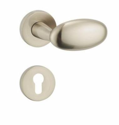 China Durable High Security Door Pull Handle with Main Lock and Spring Door Handle Return Lock Set - Buy for sale