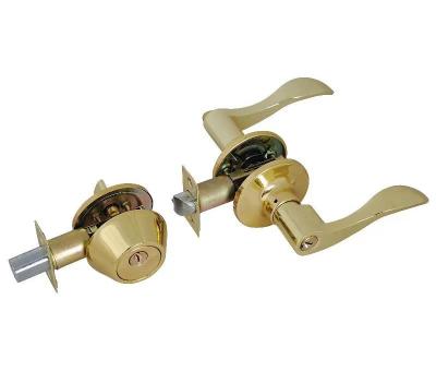 China Durable High Security Door Pull Handle with Main Lock and Spring Door Handles Return Lock Set - Buy for sale