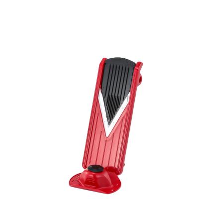 China Viable Portable Vegetable Slicer Stainless Vegetable Slicer Julienne Cutter for sale