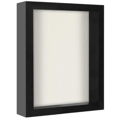 China Environmental Materials Wholesale 3d Shadow Box Frame With Soft Canvas Back / White - 1.5