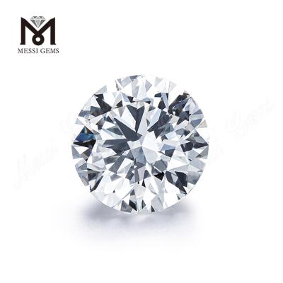 China Messi jewelry 2Ct 3Ct lab grown diamond round cut DEF color CVD synthetic diamond for sale