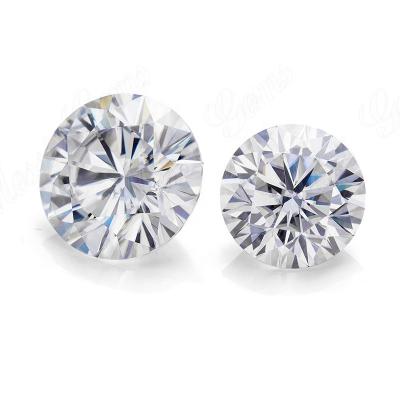 China Free shipping 15mm big size round brilliant cut loose moissanite stones price for sale