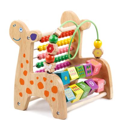 China Toys Wholesale China Yoyo Sale Wooden Abacus Educational Toys KM3M-208 for sale