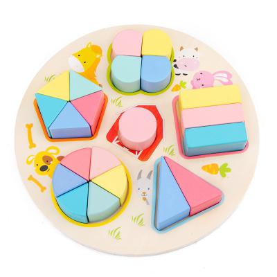 China Wooden Shape Sorter Walker Toy Wooden Toys Kitchen Tools KMHB-0046 for sale