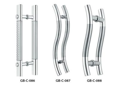 Chine Longues poignées de porte de résistance à la corrosion, poignées inoxydables durables de traction à vendre