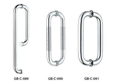 China Furniture Hardware Stainless Steel Tube Handles Adopted Advanced Surface Treatment for sale