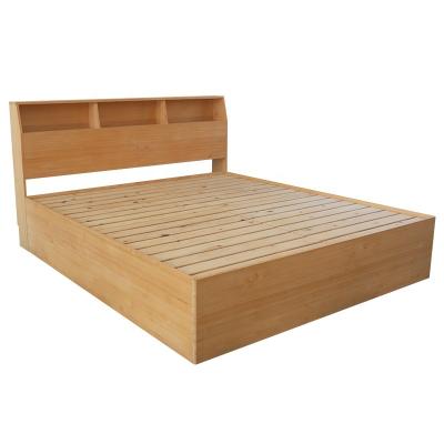 China Modern substantial handmade solid wood bed for sale