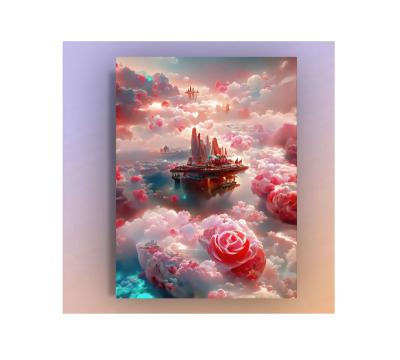 China Simplist DIY Digital Oil Painting By Number Oaint Kits On Canvas For Living Room Bedroom Wall Hanging Painting Decorations for sale