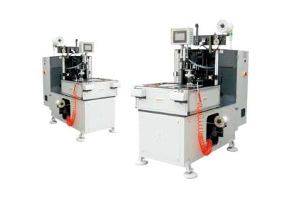 China Servo Electric Motor Coil Binding Machine Lacing Both Winding Heads Together for sale