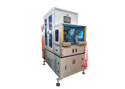 Chine Double machine de laçage de redresseur de côtés de plaque tournante conduite par 7 servos laçant des extrémités de bobine d'enroulement de moteur d'industrie à vendre