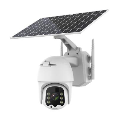 China New Waterproof 4G Wireless Outdoor Camera Security With 144000mAh Solar Panel Powered Solar CCTV Camera for sale