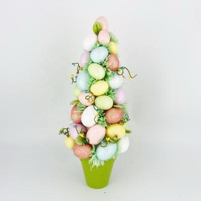 China Europe; 2021 New Artistic Party Decorations Hot Wholesale Modern Mini Artificial Easter Eggs Tree Supplies for sale