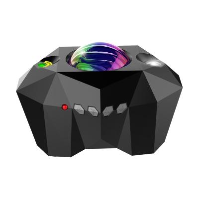 China Aurora Borealis Laser Moon Projector BT Speaker Galaxy RGB Sky Projector Changing Colors Night Light Baby LED Projector Star Motion Lamp for sale