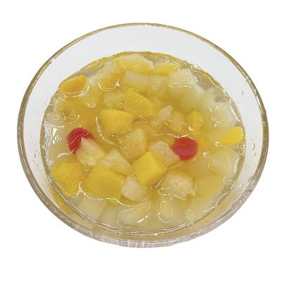 China New promotion factory direct canned 4250g OEM canned fruit salad with pineapple with fresh juice in syrup for sale