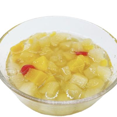 China Canned Natural Fruit Mixture OEM Fresh Fruit Canned Fruit 2500g Sweat Taste Ingredients In Syrup In Box for sale