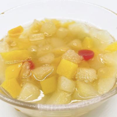 China New Promotion Low Profit Canned OEM 3000g Canned Mixed Fruit Salad with Pineapple, Grape, Cherry, Pear and Yellow Peach for sale