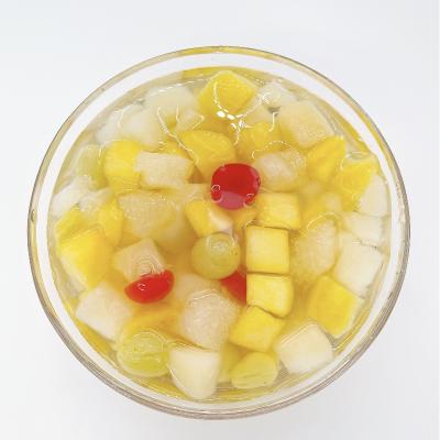 China Quality Guaranteed Premium Canned All Natural Fruit Mixers OEM 3000g Canned Fruit Salad With Pineapple In Tin for sale